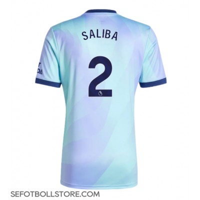 Arsenal William Saliba #2 Replika Tredje Tröja 2024-25 Kortärmad Arsenal William Saliba #2 Replika Tredje Tröja 2024-25 Kortärmad